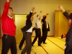 近畿ブロック大会明石大会へ向けて気合いを入れました。